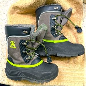 Kamik Kids' Luke 4 Waterproof Winter Boots Boys